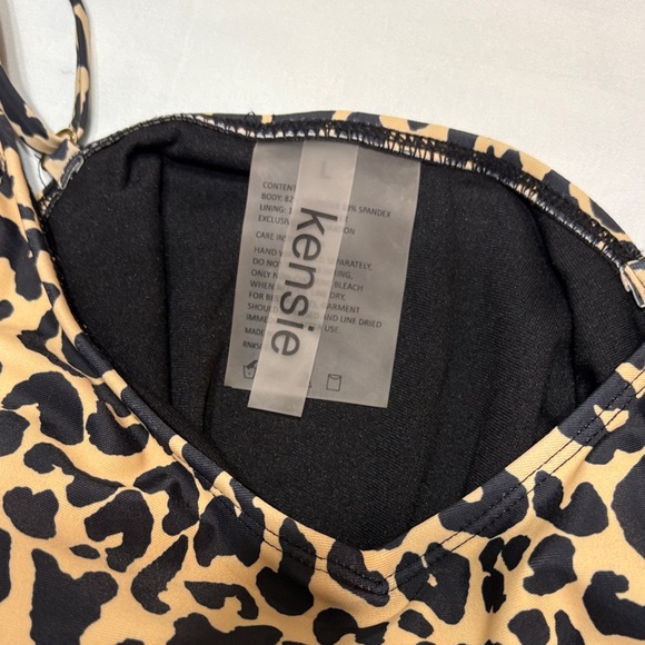 Kensie Animal Print Swimsuit - Picture 2 of 5